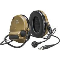 Casque VI NIB avec fils de sortie unique Peltor ComTac, Style Cordon cervical, 22 dB Seagulf Marine Industries Inc.