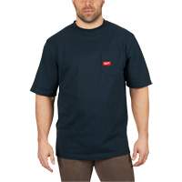 T-shirt robuste avec poche, Hommes, Petit, Bleu Seagulf Marine Industries Inc.