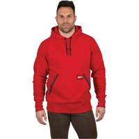 Heavy-Duty Pullover Hoodie, Men's, Small, Red Seagulf Marine Industries Inc.