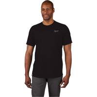 Hybrid Work Tee Shirt, Men's, Small, Black Seagulf Marine Industries Inc.