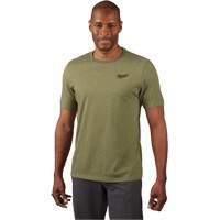 Hybrid Work Tee Shirt, Men's, Small, Green Seagulf Marine Industries Inc.