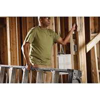 Hybrid Work Tee Shirt, Men's, Small, Green Seagulf Marine Industries Inc.