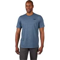 Hybrid Work Tee Shirt, Men's, Small, Blue Seagulf Marine Industries Inc.
