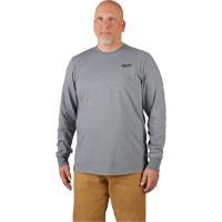 Hybrid Work Tee Shirt, Men's, Small, Grey Seagulf Marine Industries Inc.