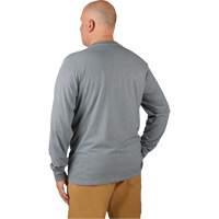 Hybrid Work Tee Shirt, Men's, Small, Grey Seagulf Marine Industries Inc.