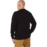Hybrid Work Tee Shirt, Men's, Small, Black Seagulf Marine Industries Inc.