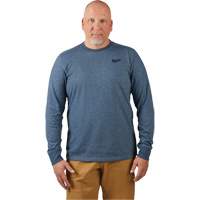 Hybrid Work Tee Shirt, Men's, Small, Blue Seagulf Marine Industries Inc.