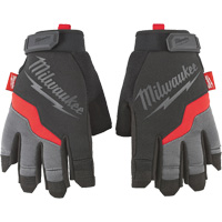 Performance Fingerless Gloves, Synthetic Palm, Size Small Seagulf Marine Industries Inc.