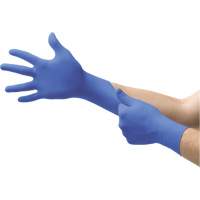 Gants Microflex N85, T-petit, Nitrile, 3,5 mils, Sans poudre, Bleu, Classe 2 Seagulf Marine Industries Inc.