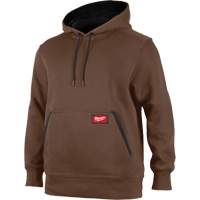Midweight Pullover Hoodie, Men's, Small, Brown Seagulf Marine Industries Inc.