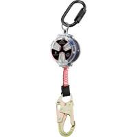 Dynamic Small Snap Hook Self-Retracting Lifeline, 6', Polyester, Swivel Seagulf Marine Industries Inc.