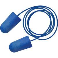 Bouchons d'oreilles biosourc&eacute;s d&eacute;tectables par le m&eacute;tal Food Pro Bullet BioSoft, Avec cordon, Taille unique, Vrac - Boîte, NRR dB 32 Seagulf Marine Industries Inc.