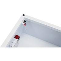 Grande armoire standard pour DEA avec alarme, Zoll AED Plus/Zoll AED 3/Cardio-Science/Physio-Control Pour, Non m&eacute;dical Seagulf Marine Industries Inc.