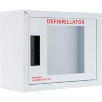 Armoire compacte standard pour DEA avec alarme, Philips/Defibtech/Heartsine Pour, Non m&eacute;dical Seagulf Marine Industries Inc.