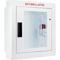 Grande armoire semi-encastr&eacute;e avec alarme, Zoll AED Plus/Zoll AED 3/Cardio-Science/Physio-Control Pour, Non m&eacute;dical Seagulf Marine Industries Inc.