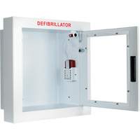 Grande armoire semi-encastr&eacute;e avec alarme, Zoll AED Plus/Zoll AED 3/Cardio-Science/Physio-Control Pour, Non m&eacute;dical Seagulf Marine Industries Inc.