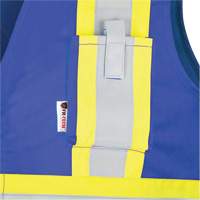 7730 FR-Tech&reg; Flame-Resistant Arc Safety Vest, Small, Royal Blue, 10 cal/cm² Seagulf Marine Industries Inc.