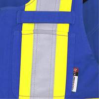 7714 FR-Tech&reg; Flame-Resistant Overalls, Small, Royal Blue Seagulf Marine Industries Inc.
