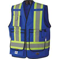7733 FR-Tech&reg; Flame-Resistant Arc Surveyor's Vest, Small, Royal Blue, 9.7 cal/cm² Seagulf Marine Industries Inc.