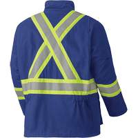 5523 Flame-Resistant Safety Parka, Small, Royal Blue, 58 cal/cm² Seagulf Marine Industries Inc.