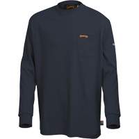 333 Flame-Resistant Long-Sleeved Shirt, Small, Navy Blue Seagulf Marine Industries Inc.
