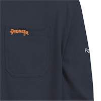 339SFA Flame-Resistant Long-Sleeved Safety Shirt, Small, High Visibility Orange Seagulf Marine Industries Inc.