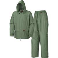 583 V&ecirc;tements imperm&eacute;ables, Polyester/PVC, Petit, Vert Seagulf Marine Industries Inc.