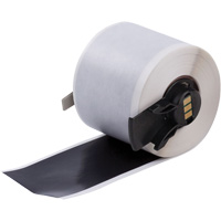 Multi-Purpose Label Tape, Vinyl, Black, 1.9" Width Seagulf Marine Industries Inc.