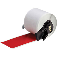 Multi-Purpose Label Tape, Vinyl, Red, 1.9" Width Seagulf Marine Industries Inc.