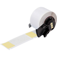 Self-Laminating Wrap-Around Wire & Cable Labels, Vinyl, 1" L x 2.5" H, White Seagulf Marine Industries Inc.