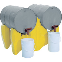 Support pour 2 barils &agrave; lhorizontale, 46,5" lo x 30" la x 31" ha Seagulf Marine Industries Inc.