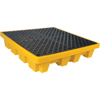 Ultra-Spill Pallet emboitable, 4 barils, Capacit&eacute; de d&eacute;versement 66 gal. US, 51" x 51" x 10" Seagulf Marine Industries Inc.