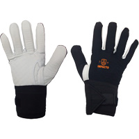 Left-Hand Anti-Impact Glove, 7/Small, Grain Leather Palm, Elastic Cuff Seagulf Marine Industries Inc.