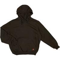 Water Repellent Fleece Pullover Hoodie, Men's, Small, Black Seagulf Marine Industries Inc.