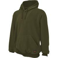 Water Repellent Fleece Pullover Hoodie, Men's, Small, Green Seagulf Marine Industries Inc.