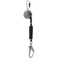 C&acirc;ble de limiteur de chute personnel 36CLS V-TEC, 10', Acier galvanis&eacute;, Pivotant Seagulf Marine Industries Inc.