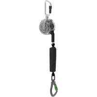 C&acirc;ble de limiteur de chute personnel ALTAKS V-TEC, 10', Acier galvanis&eacute;, Pivotant Seagulf Marine Industries Inc.