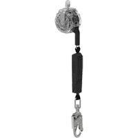 C&acirc;ble de limiteur de chute personnel 36CS V-TEC, 10', Acier galvanis&eacute;, Pivotant Seagulf Marine Industries Inc.