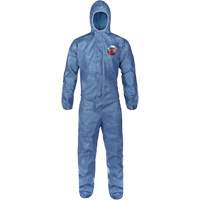 Hooded Coveralls, Large, Blue, MicroMax&reg; VP Seagulf Marine Industries Inc.