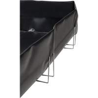 Wire Bracket Berm, 748 US gal. Capacity, 10' W x 10' L x 12" H, L-Bracket Seagulf Marine Industries Inc.