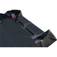IBX Wall Pop-Up Berm, 2244 US gal. Capacity, 12' W x 25' L x 12" H, Snap-Up Bracket Seagulf Marine Industries Inc.