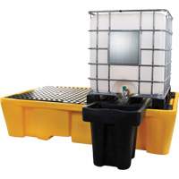 Double IBC Spill Pallet, 317 US gal. Spill Capacity, 89" x 57" x 23" Seagulf Marine Industries Inc.