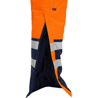 Salopette pour le froid extr&ecirc;me Bisley, Polyester, Petit, Orange haute visibilit&eacute; Seagulf Marine Industries Inc.