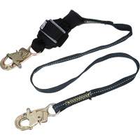 Arc Flash Web Shock-Absorbing Lanyard, 6', Snap Hook Center, Snap Hook Leg Ends, Kevlar&reg; Seagulf Marine Industries Inc.