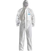 Combinaison CoverMe XP1800 de type 5/6 avec capuchon, Moyen, Blanc, Microporeux Seagulf Marine Industries Inc.