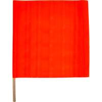 Drapeau de s&eacute;curit&eacute; routi&egrave;re, Mailles, Avec manche Seagulf Marine Industries Inc.