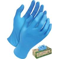 Gants jetables en tri polym&egrave;re, Petit, Poly&eacute;thyl&egrave;ne, 5 mils, Sans poudre, Bleu Seagulf Marine Industries Inc.