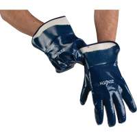 Gants &agrave; poignet de s&eacute;curit&eacute; de poids lourd, 11/2T-Grand, R&ecirc;vetement Nitrile, Enveloppe en Coton Seagulf Marine Industries Inc.