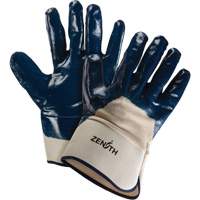 Gants &agrave; poignet de s&eacute;curit&eacute; de poids lourd, 11/2T-Grand, R&ecirc;vetement Nitrile, Enveloppe en Coton Seagulf Marine Industries Inc.