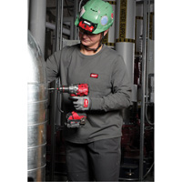 T-shirt &agrave; manches longues avec poches GRIDIRON, Femmes, T-petit, Bleu Seagulf Marine Industries Inc.